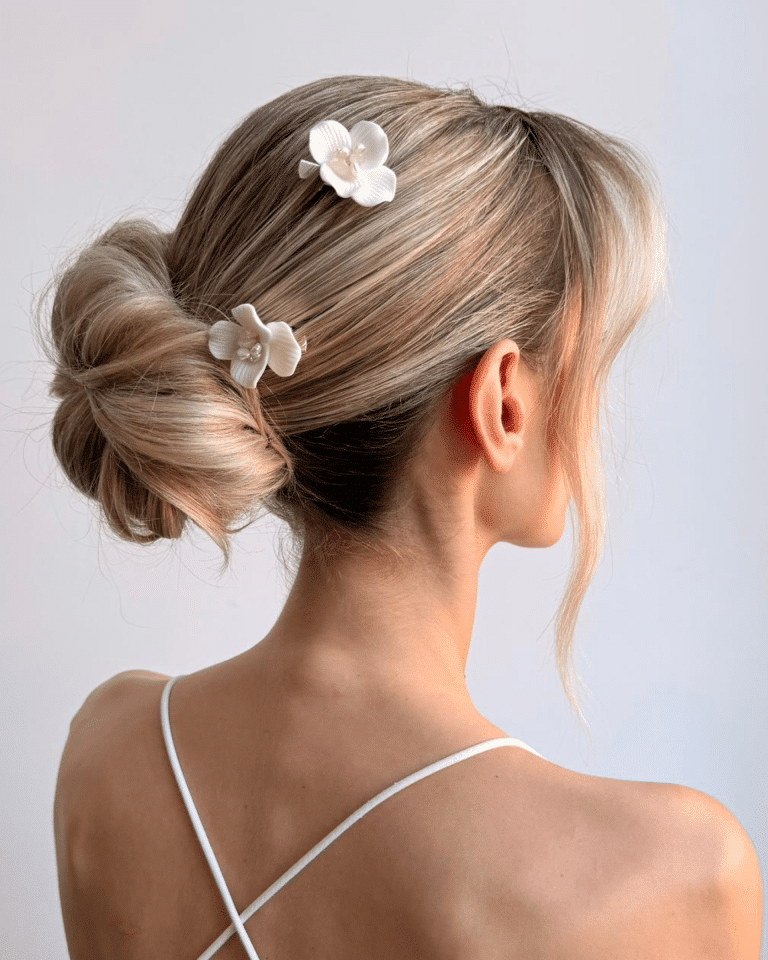 Fem Hairclips Silver