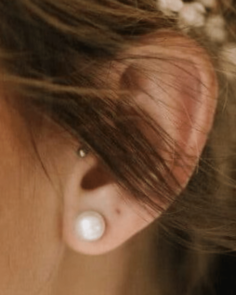 Mother of Pearl - Parel Oorknopjes