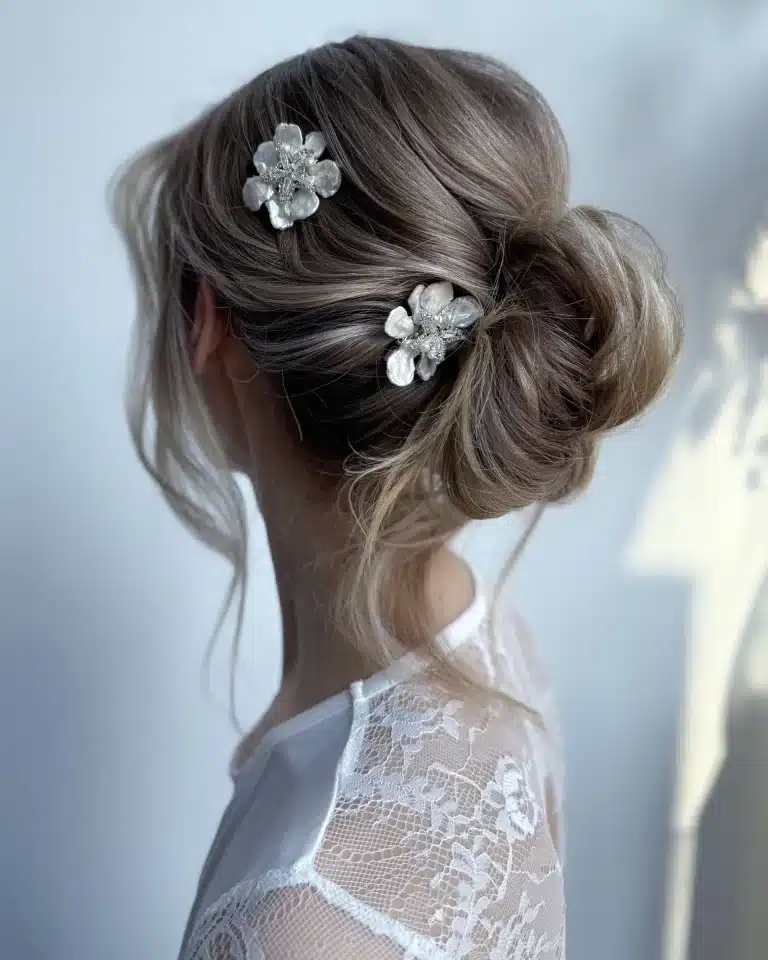 Lilly Hairclip Silver