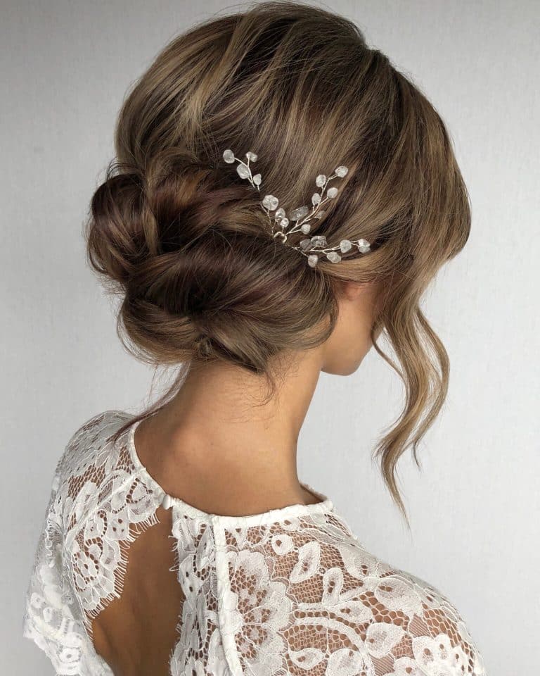 Lotis Clear Hairpins Silver