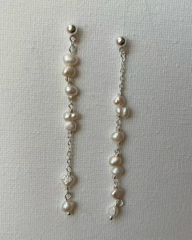 Mila Earrings Silver