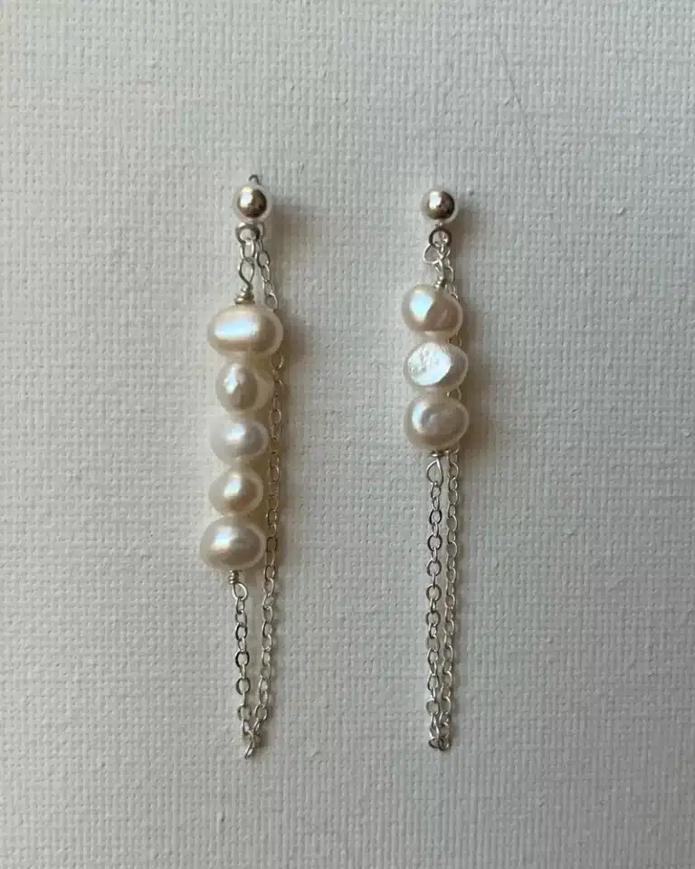 Muse Earrings Silver