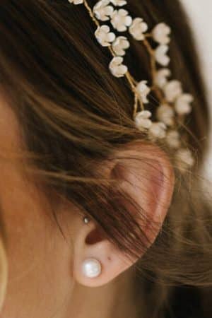 Mother of Pearl - Parel Oorknopjes