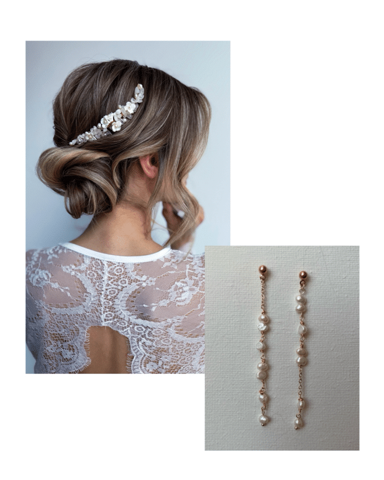 Mila Gold Bridal Set